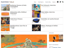 Tablet Screenshot of painterstable.com